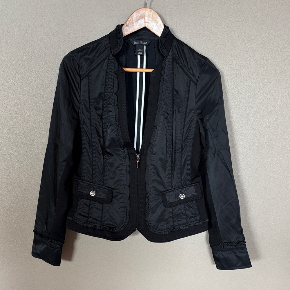 White House Black Market Elegant Black Blazer